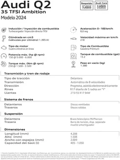 Catálogo Audi en Alcalá | Audi Q2 | 2025-08-17T00:00:00.000Z - 2026-08-17T00:00:00.000Z