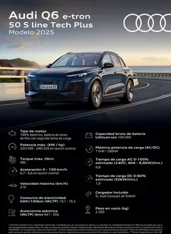 Catálogo Audi en Alcalá | Audi Q6 SUV e-tron | 2025-08-24T00:00:00.000Z - 2026-08-24T00:00:00.000Z