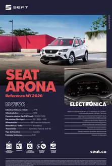 Catálogo Casa Toro | SEAT Arona Reference Modelo 2026 | 2026-02-06T00:00:00.000Z - 2026-12-31T00:00:00.000Z