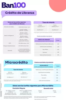 Catálogo Ban100 en Bello | Tasa y Tarifas 2026 | 2026-02-11T00:00:00.000Z - 2026-12-31T00:00:00.000Z