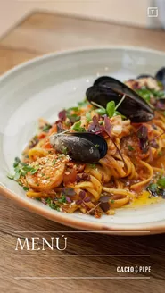 Catálogo Cacio Y Pepe | Menu Cacio Y Pepe | 2026-03-26T00:00:00.000Z - 2026-04-30T00:00:00.000Z