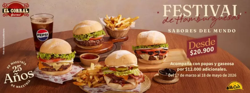Catálogo El Corral Gourmet | Promociones  | 2026-03-27T00:00:00.000Z - 2026-05-18T00:00:00.000Z