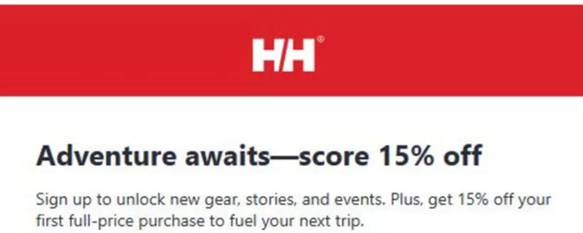 Catálogo Helly Hansen en Bello | 15% OFF en tu primera compra | 2026-03-31T00:00:00.000Z - 2026-05-31T00:00:00.000Z