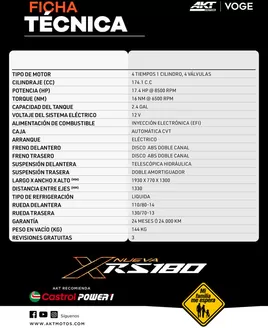 Catálogo AKT en Alcalá | Akt voge xrs 180 ficha tecnica fin | 2026-04-09T00:00:00.000Z - 2026-04-23T00:00:00.000Z