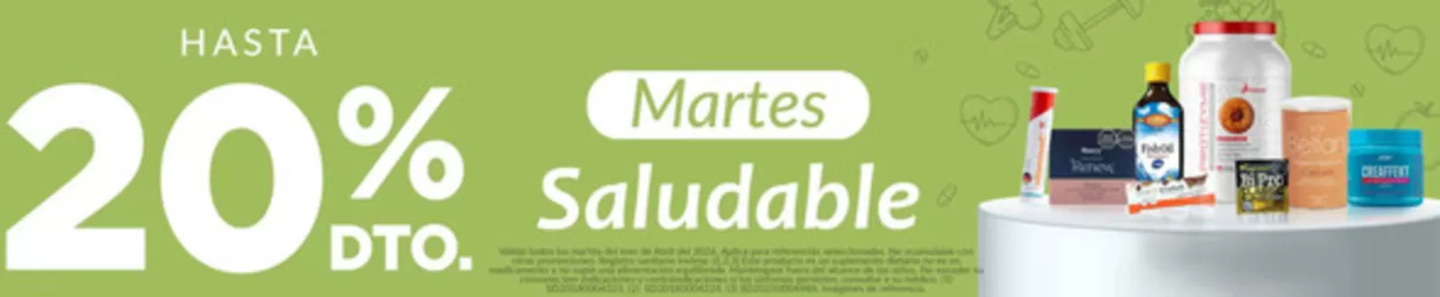 Catálogo Farmacias Pasteur en Envigado | Martes Hasta 20% DTO | 2026-04-14T00:00:00.000Z - 2026-04-28T00:00:00.000Z