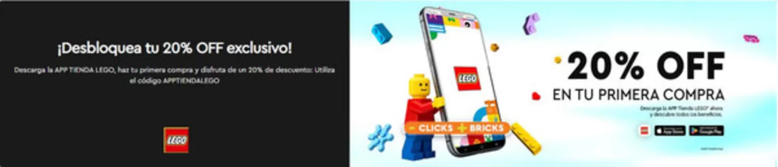 Catálogo LEGO en Alcalá | 20% de Dcto en tu primera compra  | 2026-04-14T00:00:00.000Z - 2026-05-31T00:00:00.000Z