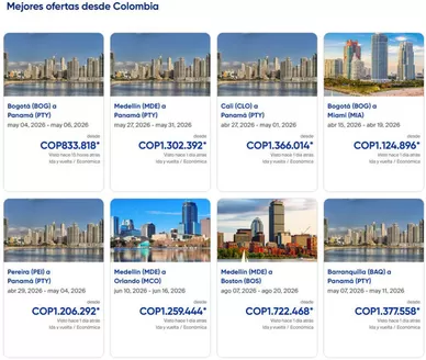 Catálogo Copa Airlines | Precio Especial | 2026-04-15T00:00:00.000Z - 2026-04-26T00:00:00.000Z