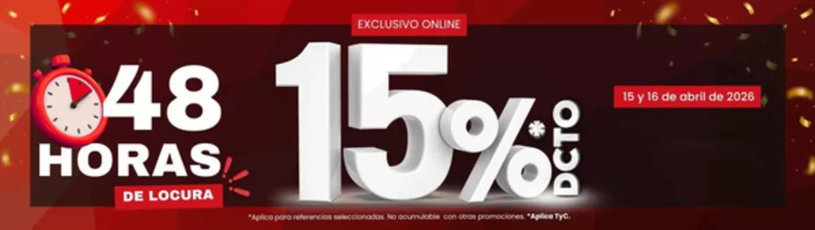 Catálogo Calzatodo | 15% OFF en 48 Horas | 2026-04-15T00:00:00.000Z - 2026-04-16T00:00:00.000Z
