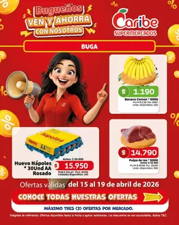 Catálogo Caribe Supermercados | Gangas y ofertas actuales | 2026-04-15T00:00:00.000Z - 2026-04-19T00:00:00.000Z
