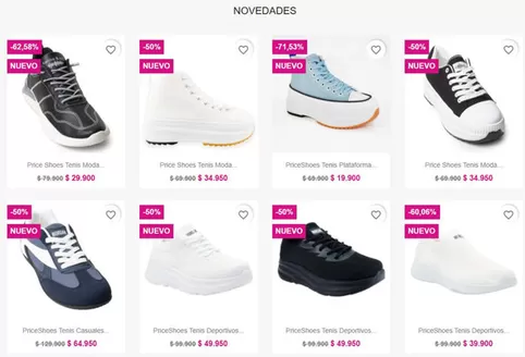 Catálogo Price Shoes | Novedades con mejores Descuentos | 2026-04-15T00:00:00.000Z - 2026-04-22T00:00:00.000Z