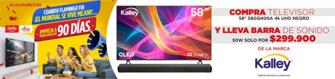 Catálogo Flamingo en Sincelejo | Gangas exclusivas | 2026-04-06T00:00:00.000Z - 2026-04-30T00:00:00.000Z