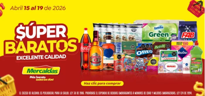 Catálogo Mercaldas | Gran variedad de ofertas | 2026-04-15T00:00:00.000Z - 2026-04-19T00:00:00.000Z