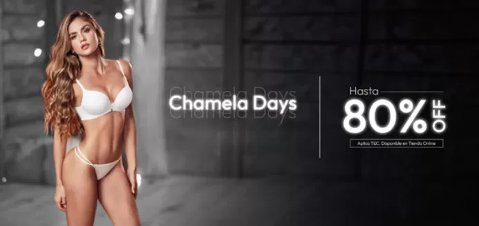 Catálogo Chamela | Chamela Days Hasta 80% OFF | 2026-04-15T00:00:00.000Z - 2026-04-19T00:00:00.000Z